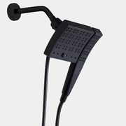 2-in-1 Combo Showerhead,  Matte Black